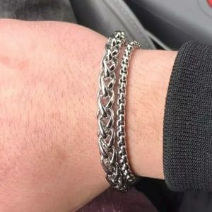 Men's/Women's Double Chain Bracelet